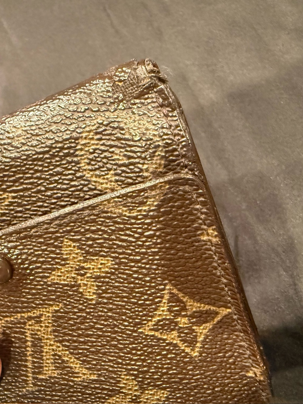 Authentic Louis Vuitton Monogram Compact Bifold Wallet Snap Closure + COA - Picture 13 of 16